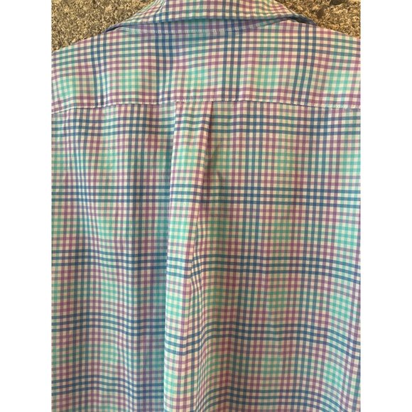 Vineyard Vines Mens Slim Fit Tucker Shirt Performance Nylon/Spandex Long Sleeve - Picture 8 of 10